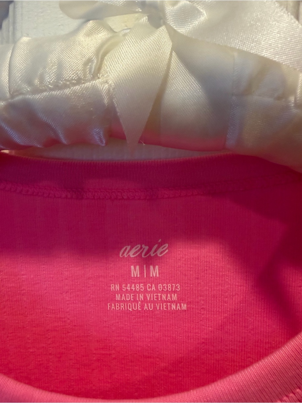 Aerie pink midi cotton sleeveless fitted tank dress size M - Picture 3 of 3